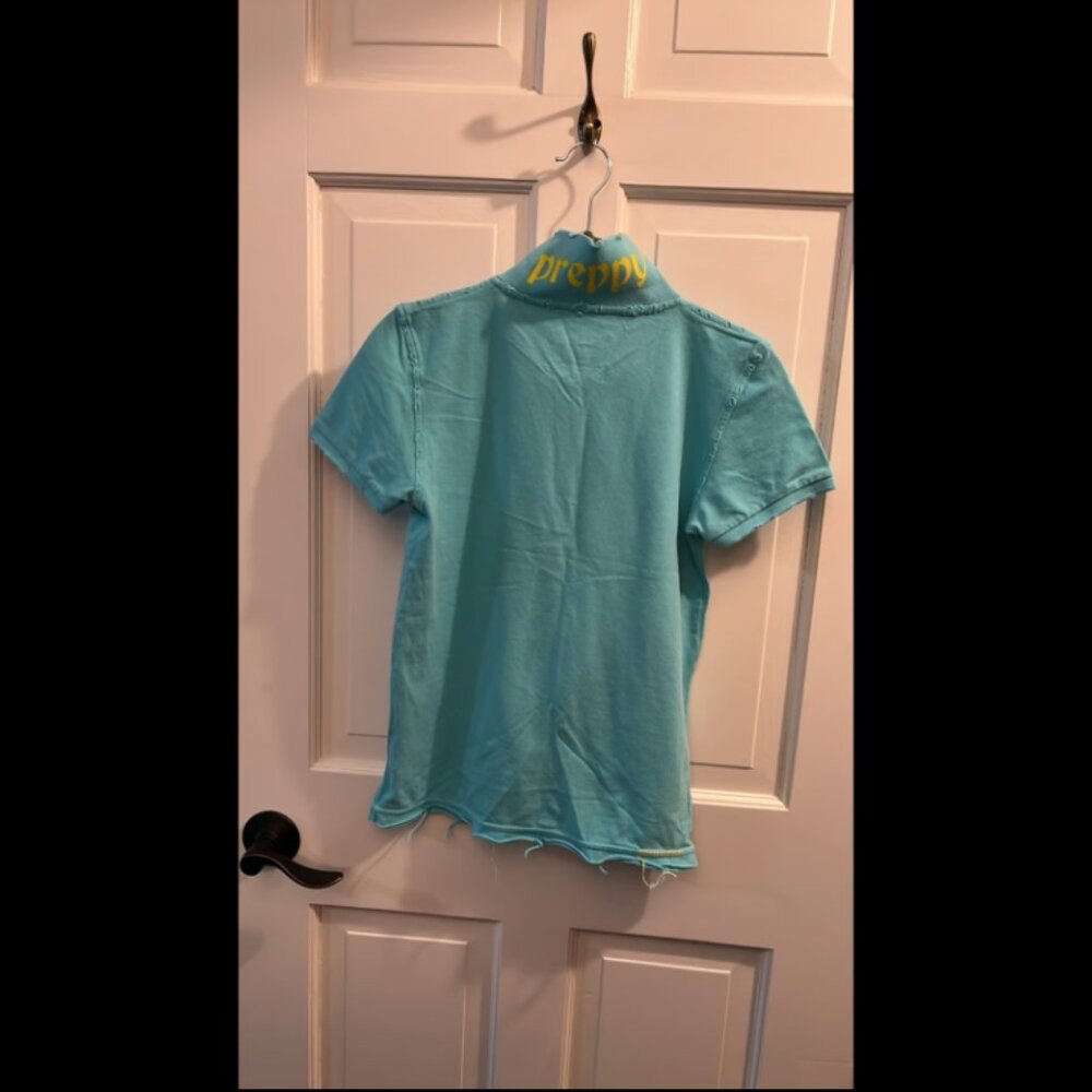 Project e distressed preppy polo vintage distressed size small